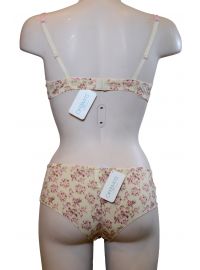 Σετ Σουτιέν Off Limits & Boxer - Μπεζ - Σχέδιο - C cup