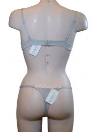 Σετ Σουτιέν Off Limits & String - Γκρι - B cup