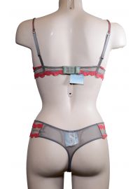 Σετ Σουτιέν Andres Sarda & String - Κόκκινο - Δαντέλα - B cup