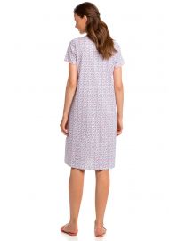 Γυναικείο νυχτικό Vamp - Floral κοντομάνικο - Καλοκαιρινό Midi