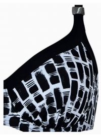 Σετ Γυναικείο μαγιό Naturana - Μπικίνι - Plus size - Μαύρο - E cup