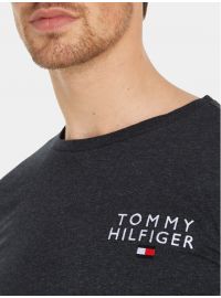 Ανδρική πυτζάμα Tommy Hilfiger - Γκρι - 100% CottonΑνδρική πυτζάμα Tommy Hilfiger - Γκρι - 100% Cotton
