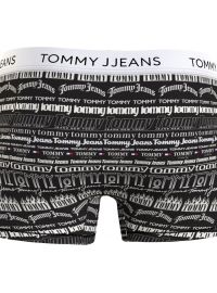 Ανδρικό Gift Pack Tommy Hilfiger - Μαύρο Boxer all over logo - Λευκές κάλτσες