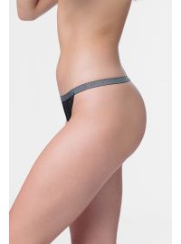 Dorina Γυναικείο String STELLA - 1+1 ΔΩΡΟ - Μπλε & Μαύρο - 2 Pack