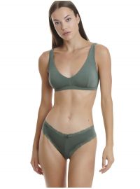 Γυναικείο brazil slip Walk - Brief από ίνες bamboo - Δαντέλα - 2 pack