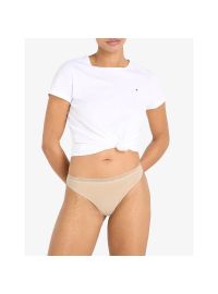 Γυναικείο String Tommy Hilfiger - Βαμβακερό - Multi Color - 3 pack