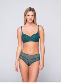 Σουτιέν Balconette Luna Pearl - Πράσινο - Μεγάλο στήθος - Cup D