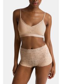 Bralette Dorina UNIFIT LACE - Δαντέλα - Χωρίς Μπανέλα - Μπεζ