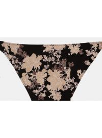 Μαγιό slip Plus Size Rock Club - Peony Print - Μπικίνι δετό