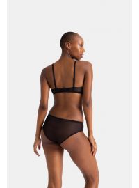 Σουτιέν 3/4 Dorina MELANIE - Δαντέλα - Μαύρο & Ροζ - 1+1 ΔΩΡΟ - Cup C