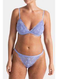 Dorina Γυναικείο String TRISHA - 1+1 ΔΩΡΟ - Ιβουάρ & Λιλά - 2 Pack