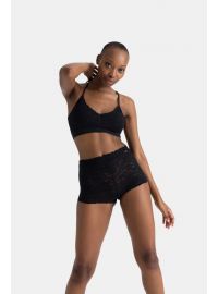 Bralette Dorina UNIFIT LACE - Δαντέλα - Χωρίς Μπανέλα - Μαύρο