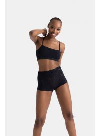 Bralette Dorina UNIFIT LACE - Δαντέλα - Χωρίς Μπανέλα - Μαύρο