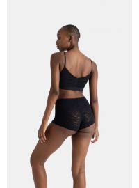 Bralette Dorina UNIFIT LACE - Δαντέλα - Χωρίς Μπανέλα - Μαύρο