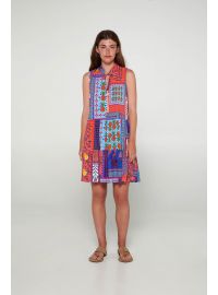 Γυναικείο Beachwear Vamp - Καλοκαιρινό φόρεμα - Εμπριμέ - Mini