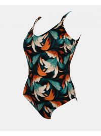 Γυναικείο μαγιό ολόσωμο Rock Club - Art print - Comfort Line - Κανονικό