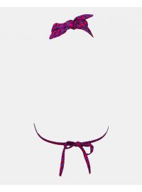 Γυναικείο Μαγιό Push Up τρίγωνο Rock Club - Windy print - Bikini Cup B - Regular Fit - Lycra