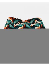 Μαγιό slip Plus Size Rock Club - Ψηλόμεσο - Μπικίνι κρουαζέ - Art Print