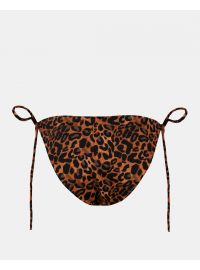 Μαγιό σλιπ Rock Club - Leo Print - Mε κορδόνι - Μπικίνι Κανονικό