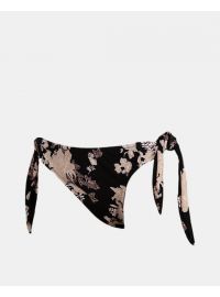Μαγιό σλιπ Rock Club - Peony Print - Μπικίνι με κορδόνι - Κανονικό