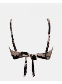 Μαγιό σουτιέν Rock Club - Μεγάλο στήθος - Peony print Bikini - Cup D