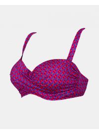 Μαγιό Σουτιέν Strapless Rock Club Windy - Κρουαζέ Bikini - Μεγάλο στήθος - Cup D