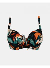 Μαγιό top Rock Club - Art print - Bikini για μεγάλο στήθος - Cup E