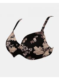 Μαγιό top Rock Club - Peony print - Bikini για μεγάλο στήθος - Cup E