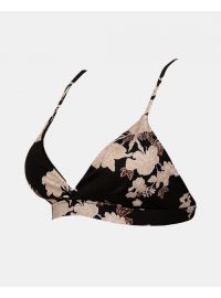 Μαγιό top Rock Club - Peony print - Bikini Τρίγωνο με Λάστιχο - Cup C