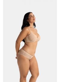 Σουτιέν 3/4 Dorina MELANIE - Μπεζ & Γρι - 1+1 ΔΩΡΟ - Cup E D