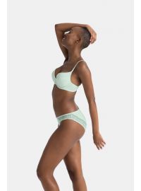 Σουτιέν Push Up Dorina AMORA - Μέντα δαντέλα & Μαύρο- 1+1 ΔΩΡΟ - Cup B C