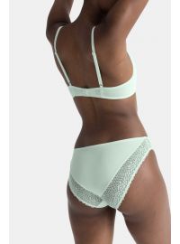 Σουτιέν Push Up Dorina AMORA - Μέντα δαντέλα & Μαύρο- 1+1 ΔΩΡΟ - Cup B C