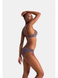 Σουτιέν Push Up Dorina AMORA - Μπεζ δαντέλα & Μωβ - 1+1 ΔΩΡΟ - Cup B C