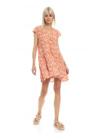 Γυναικείο Beachdress Pink Label -  Mini Φόρεμα - Εμπριμέ - Regular Fit - Viscose