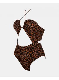 Γυναικείο μαγιό ολόσωμο Rock Club Leo - Πολυμορφικό - Animal - Κανονικό