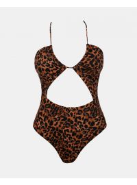 Γυναικείο μαγιό ολόσωμο Rock Club Leo - Πολυμορφικό - Animal - Κανονικό