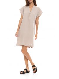 Γυναικείο Νυχτικό Pink Label - Mini Αμάνικο - Nude - Regular Fit - Cotton