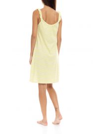 Γυναικείο Νυχτικό Pink Label - Ριγέ - Τιράντα - Regular Fit - Cotton