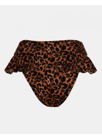 Μαγιό slip Rock Club - Leo print - Μπικίνι με φραμπαλά - Ψηλόμεσο