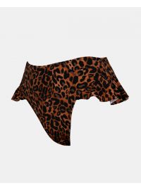 Μαγιό slip Rock Club - Leo print - Μπικίνι με φραμπαλά - Ψηλόμεσο