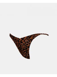 Μαγιό slip Rock Club - Ψηλό κόψιμο - Leo Print - V σλιπ