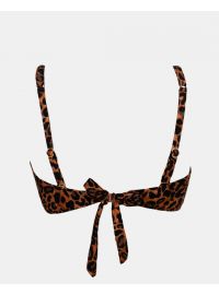 Μαγιό σουτιέν Rock Club - Μεγάλο στήθος - LEO print Bikini - Cup D