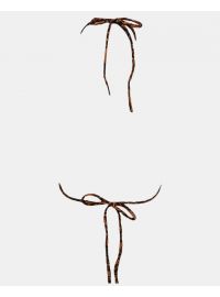 Μαγιό τρίγωνο Rock Club - Leo print - Τοπ Bikini - Plus Size