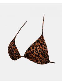 Μαγιό τρίγωνο Rock Club - Leo print - Τοπ Bikini - Regular Fit - Lycra