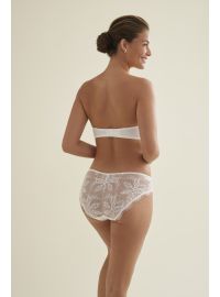 Γυναικείο νυφικό Σουτιέν στράπλες Promise - Λευκό - Regular Fit - Polyester - Cup D