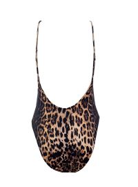 Γυναικείο μαγιό ολόσωμο Rock Club - Animal print - Ανοιχτή πλάτη