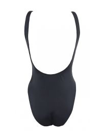 Γυναικείο μαγιό ολόσωμο Rock Club - Αθλητικό μαύρο - Ψηλό κόψιμο