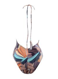 Γυναικείο μαγιό ολόσωμο Rock Club - Vibes - V Neck - Κανονικό