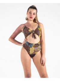 Γυναικείο μαγιό ολόσωμο Rock Club - Zulu - Άνοιγμα μπροστά - Κανονικό