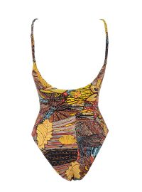 Γυναικείο μαγιό ολόσωμο Rock Club - Zulu print - Κανονικό